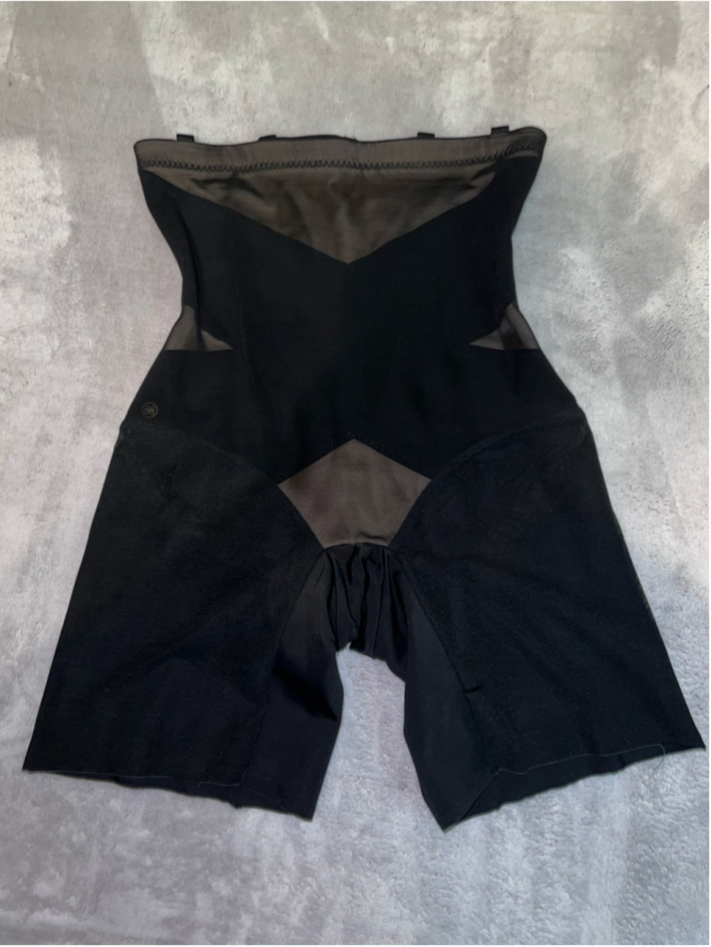 Honeylove High-Waisted Shapewear Shorts Black Beige Size L